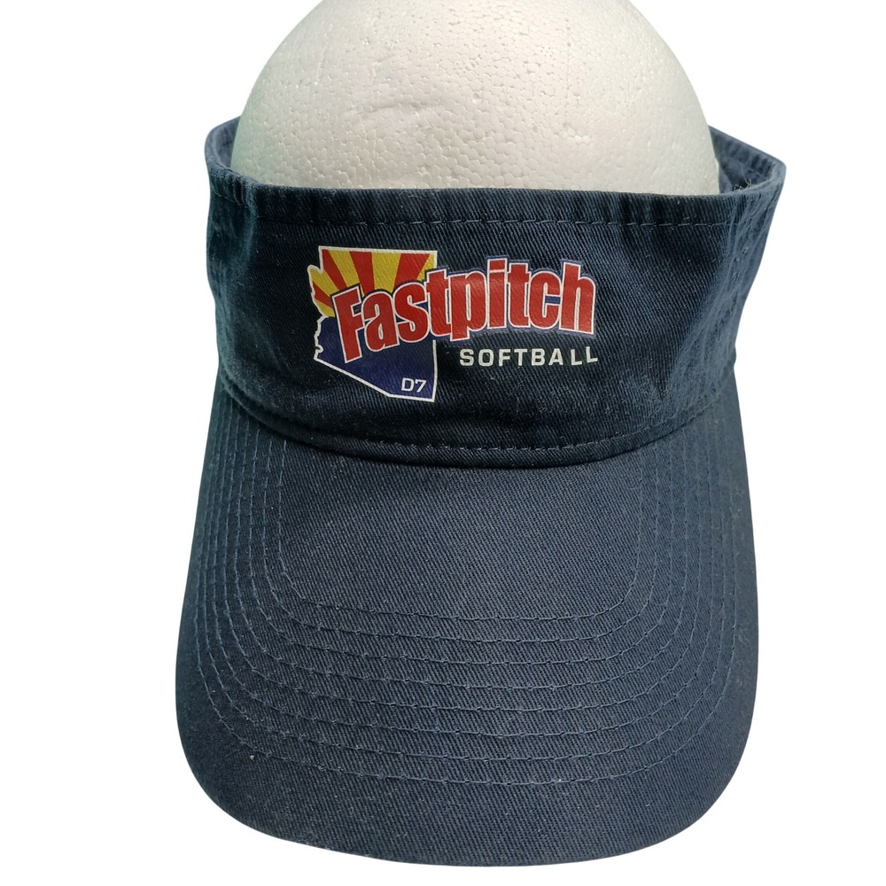 Fastpitch Softball Visor One Size Navy Blue Arizona D7 Sports Softball Mom